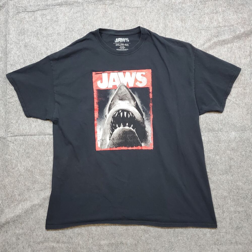 Jaws Shirt Unisex 2X Movie Poster Graphic‎ Universal Studios Mens Womens Horror